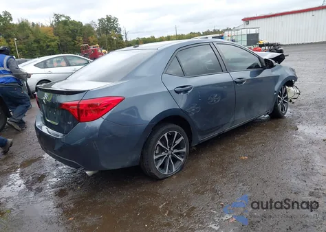 2019 Toyota Corolla Se from USA, damaged, VIN 2T1BURHE2KC161170